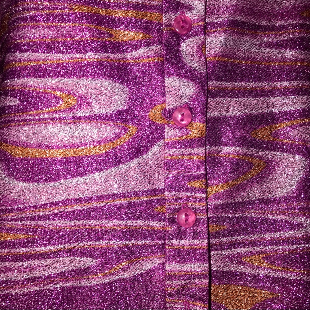 Disco Sparkle Swirl Top🔮